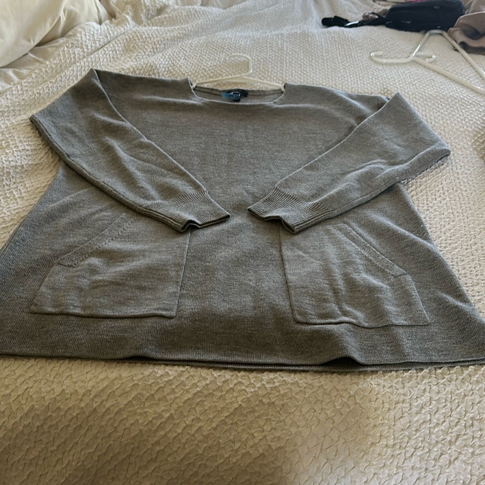 Women’s JCrew Merino Tunic Sweater, Size Large